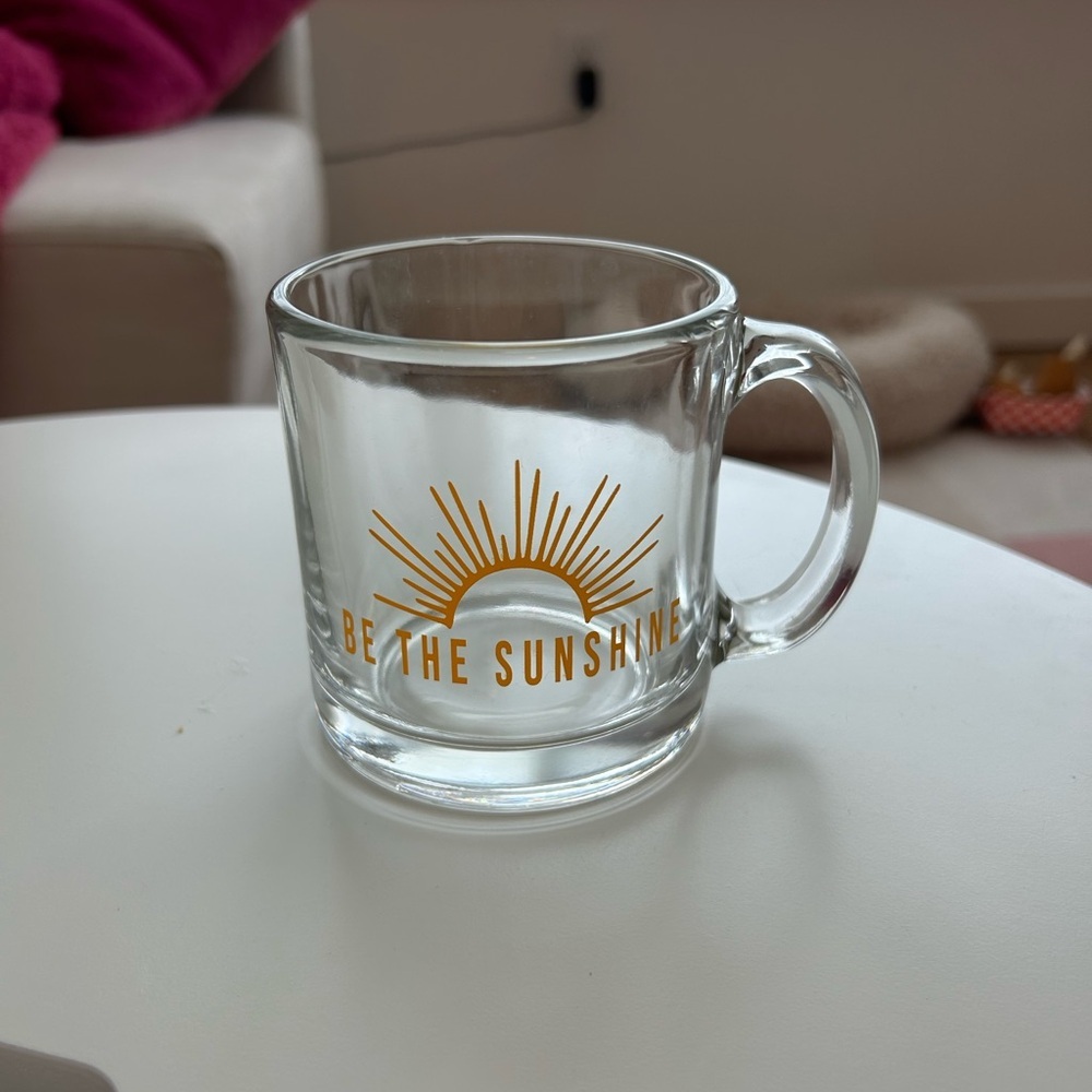 Be The Sunshine Glass Mug